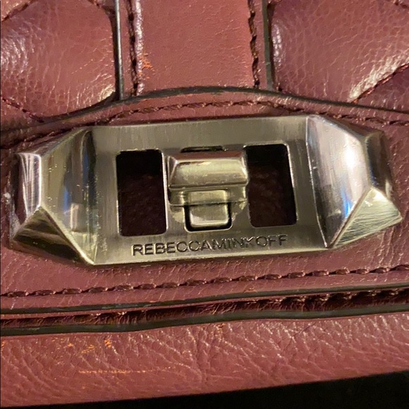 Rebecca Minkoff love Cassis colored handbag - Picture 8 of 8